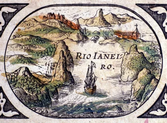 View of Rio de Janeiro, Brazil, 1600